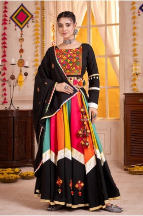 Multicolor Weaving Lehenga Choli in Viscose LC8628